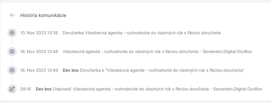 Panel histórie komunikácie