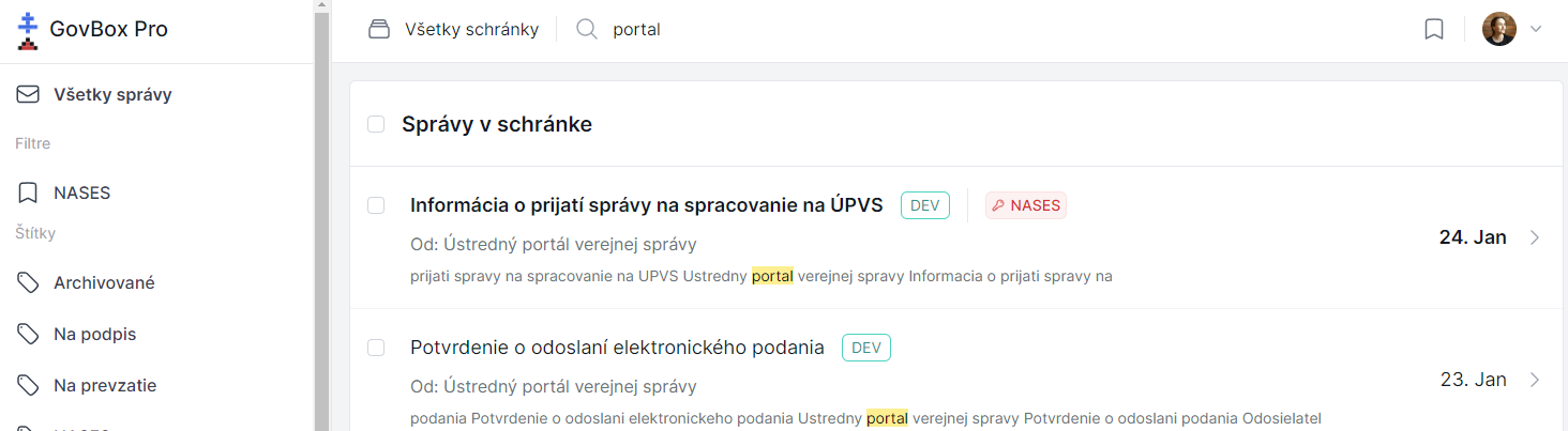 Pole vyhľadávania